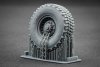 ScaleX WM 35012 HIMARS V2 Ordinary wheel set (for Trumpeter) 1/35